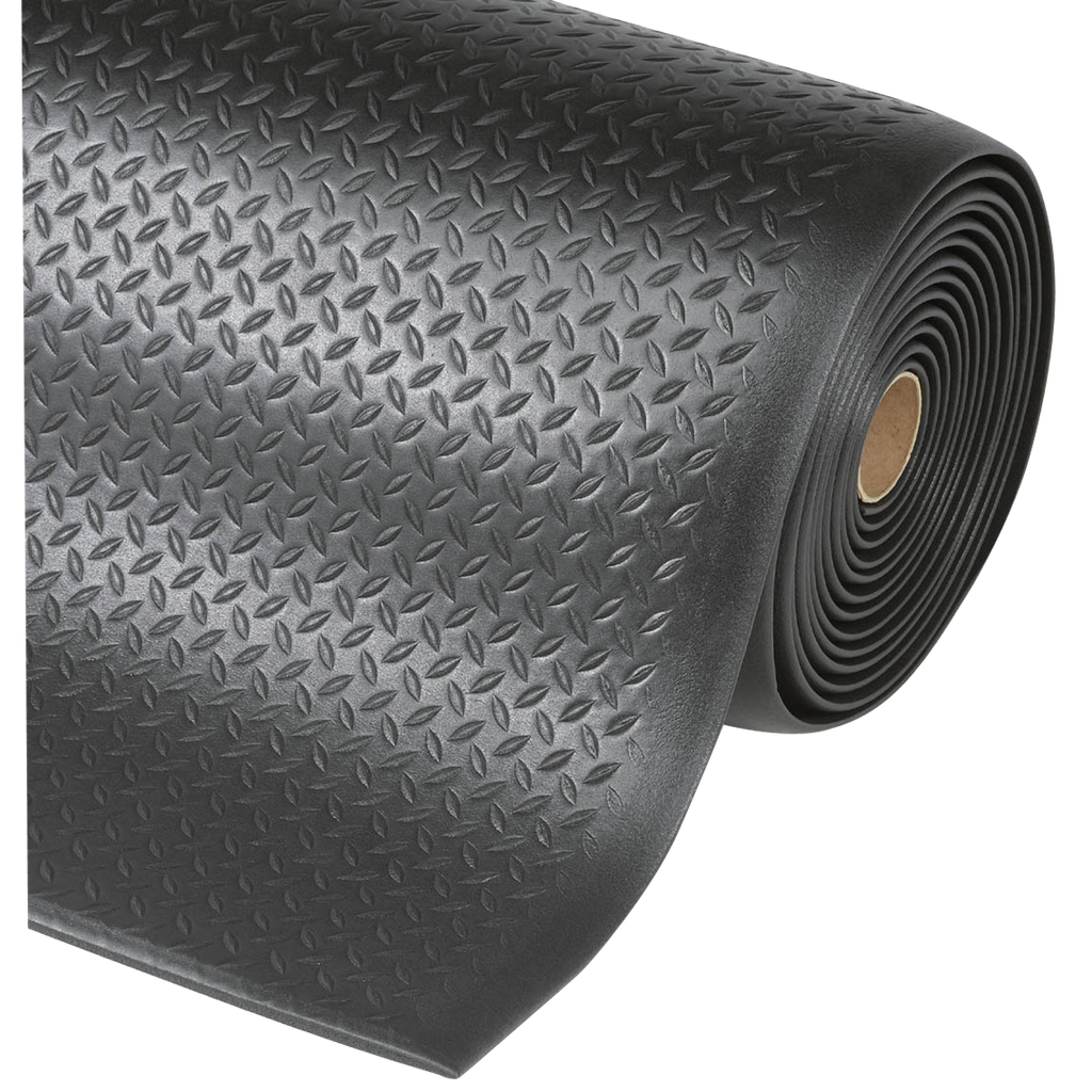 Alfombra Antifatiga Diamond Sof-Tred Para Uso Intensivo Negro 60 X 91 Cm.