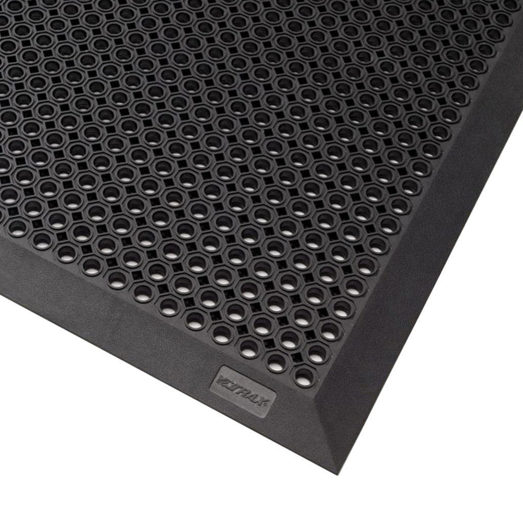 Alfombra De Rejilla Drenante Oct-O-Flextm Especial Para Acceso De Personas Con Movilidad Reducida.