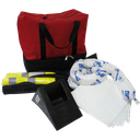 KIT ADR REGLAMENTARIO CON LONA DE OBTURACIÓN Y ABSORBENTES.