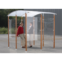 Refugio Para Fumadores Independiente De 4 M².