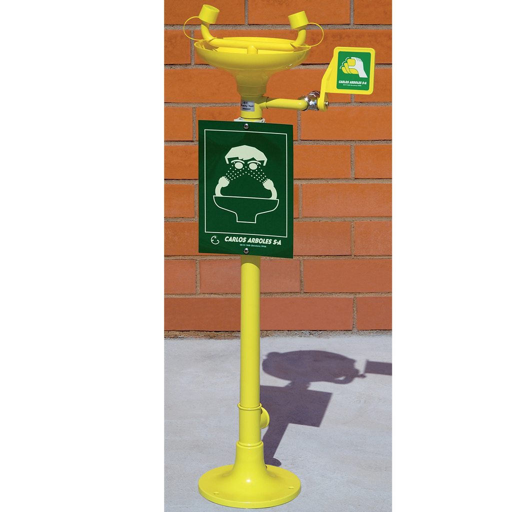 LAVAOJOS DE PIE CON RECOGEDOR ABS