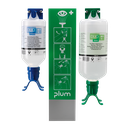 ENJUAGUE LOS OJOS EN LA ESTACIÓN DE PARED AUTÓNOMA PH NEUTRO DUO, 2 BOTELLAS.