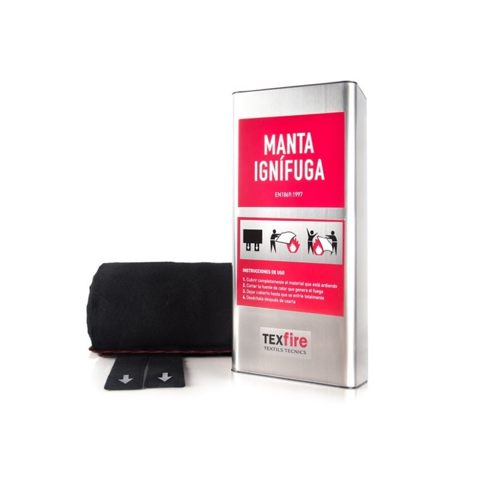 MANTA IGNÍFUGA CON ARMARIO INOX 120X120