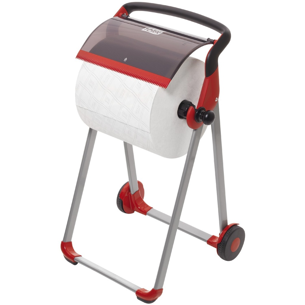 DISTRIBUIDOR MÓVIL DE PIE PARA ROLLOS DE PAPEL DE 1000 Y 1500 HOJAS.