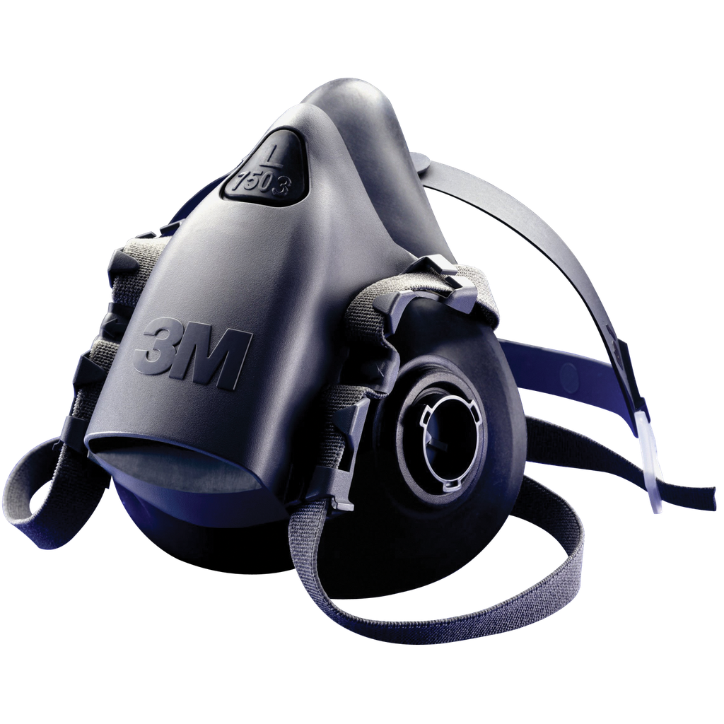 Media Máscara Respiratoria Reutilizable Con Doble Filtro.