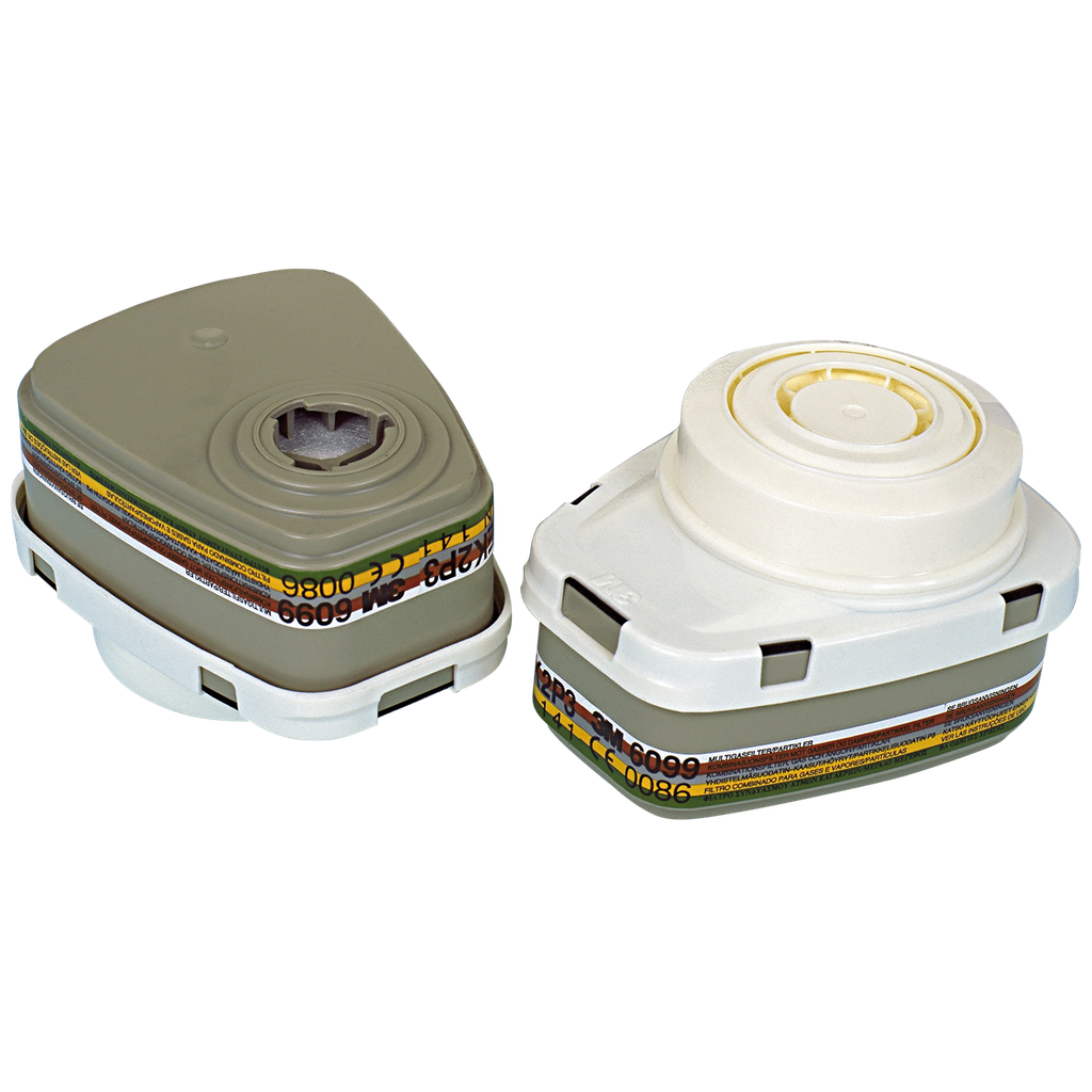 LOTE DE 2 FILTROS ABEK2P3 PARA MASCARILLAS M7502 Y M6800S.