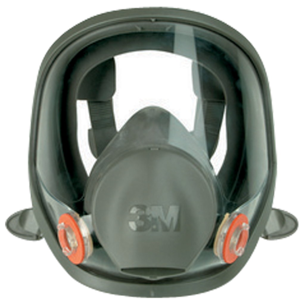 MÁSCARA RESPIRATORIA INTEGRAL REUTILIZABLE DE DOBLE FILTRO.