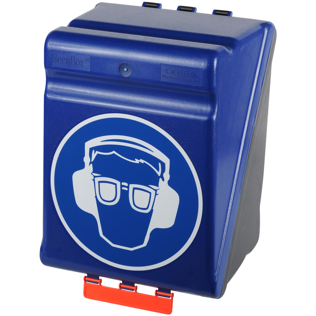 SISTEMA DE ALMACENAMIENTO SECUBOX MIDI PARA PROTECCIÓN AUDITIVA Y OCULAR.