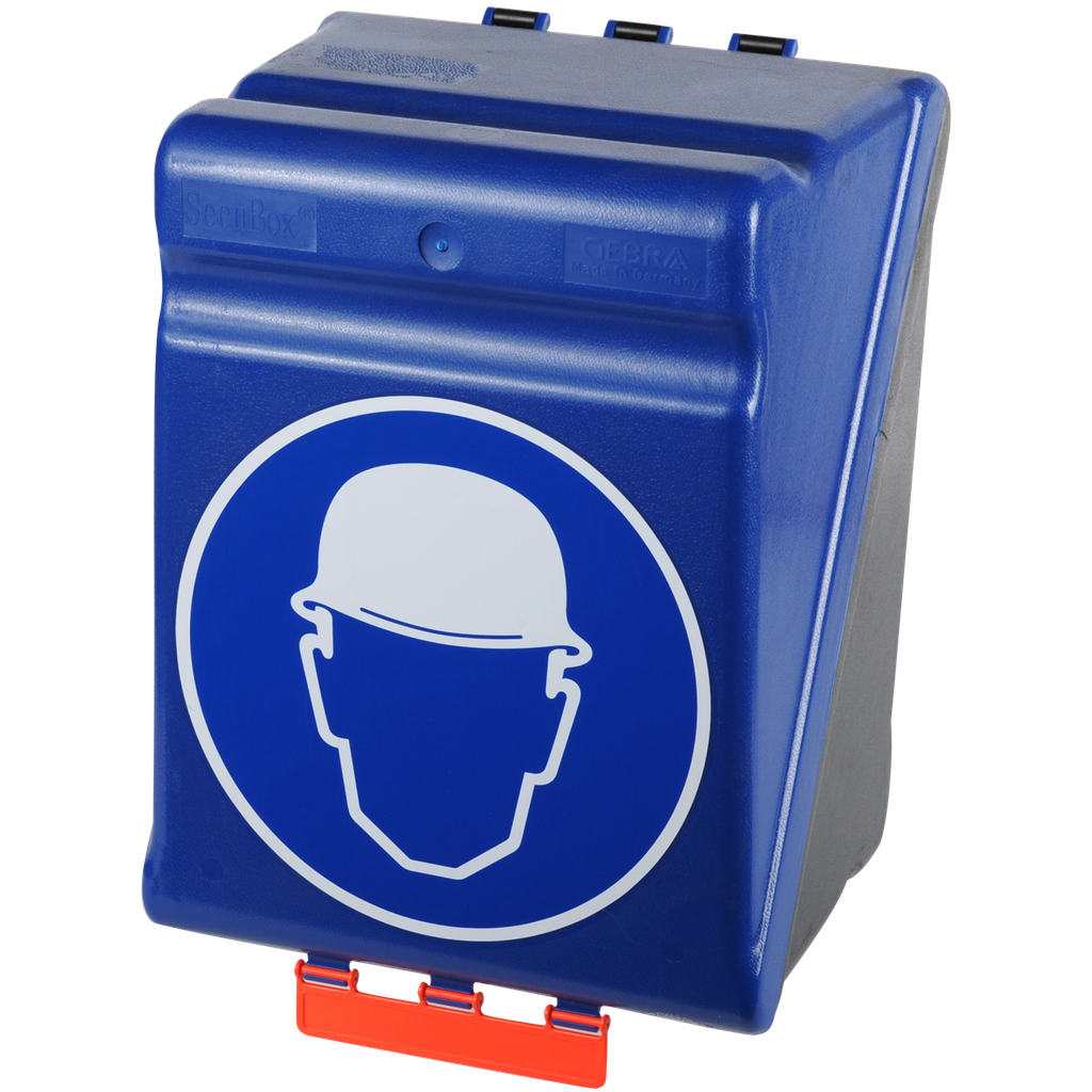 SISTEMA DE ALMACENAMIENTO SECUBOX MAXI PARA CASCO DE OBRA.