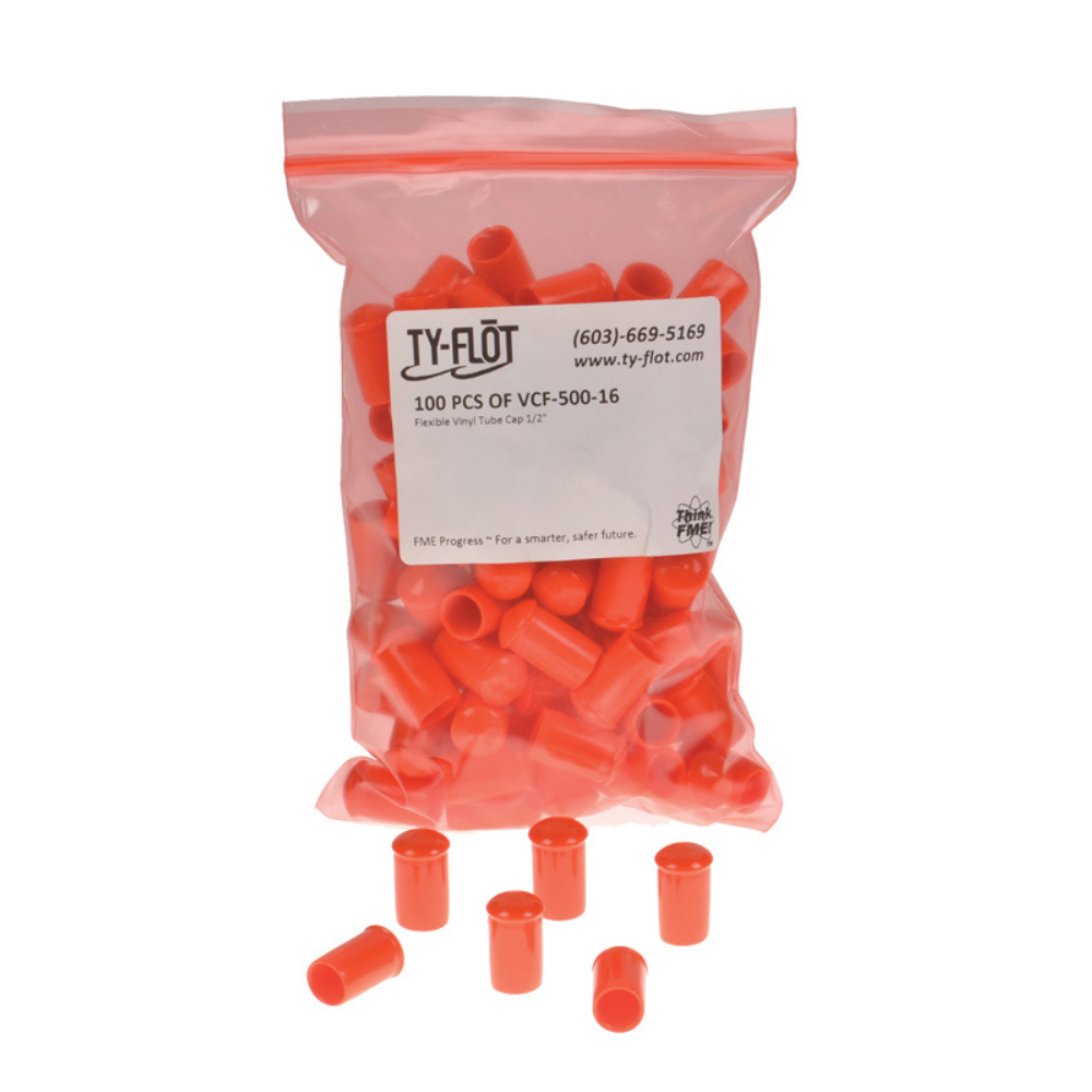 Tapas Para Tuberías Con Brida 1/4".