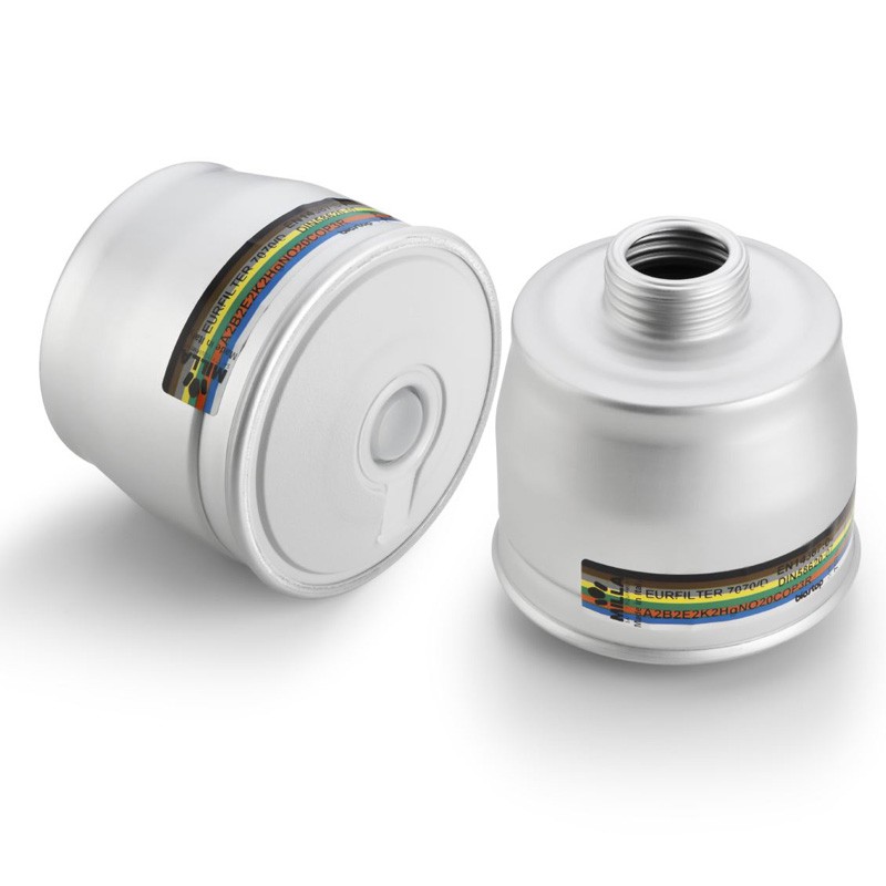 FILTRO CLASE 2, A2B2E2K2 Hg-NO-CO-P3-R para máscaras clase 2