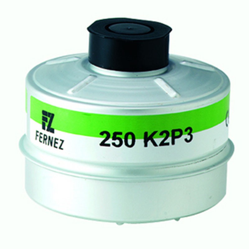 FILTRO CLASE 2, K2P3 (250 cc) ALUMINIO para máscaras clase 2