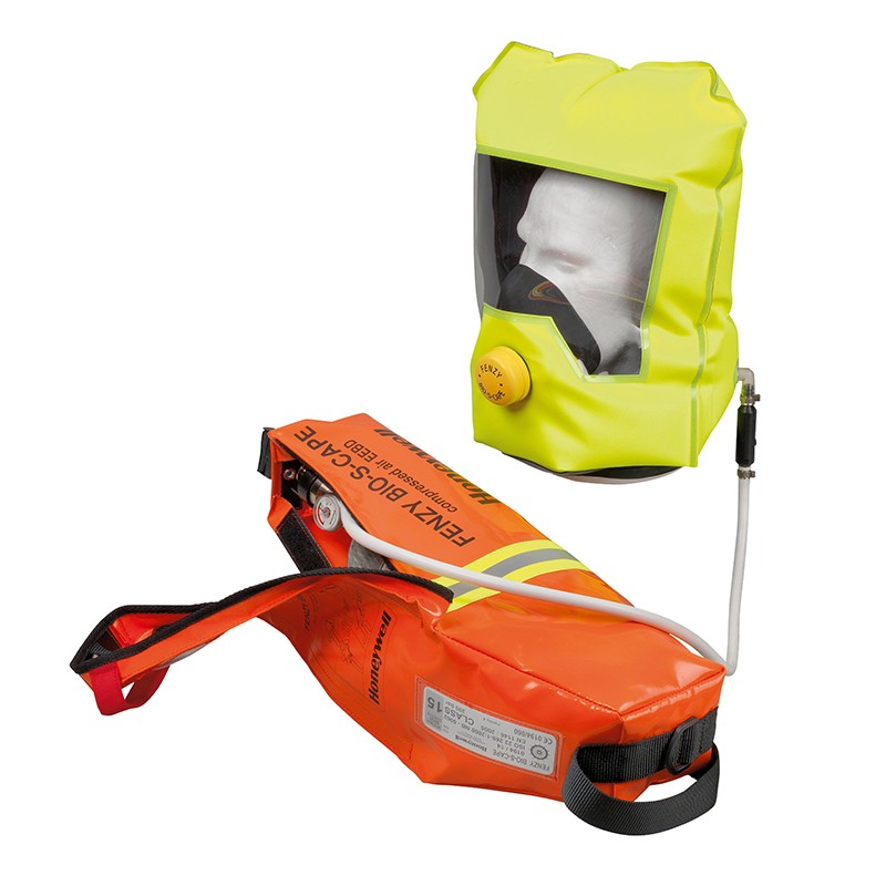 BIO-S-CAPE equipo escape 15´ c/cilindro acero 3 LT