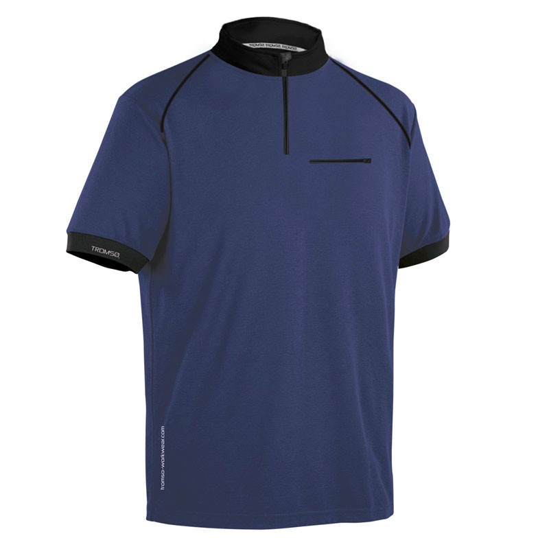 SADIÁS, polo técnico gris/negro o azul/negro tallas S-2XL