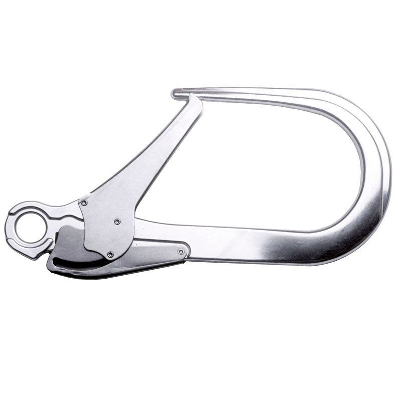 Mosquetón Súper Maxi, Automático de Aluminio Apertura 110 Mm