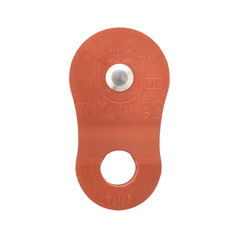 POLEA para trípode de aluminio, para cuerdas máx 13,5 mm