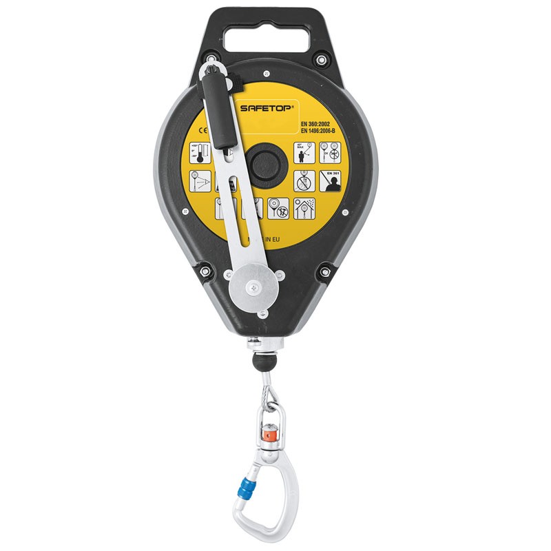 Torno-safe, Torno de Cable 25 M con Manivela para Trípodes