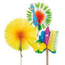 ADORNOS HELADOS "CHINOS" 10,7x20 (h) CM SURTIDO MADERA (144 UNID.)