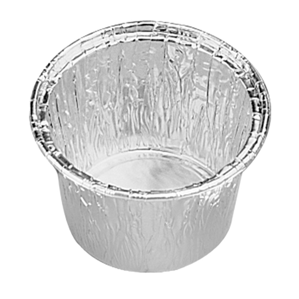 RECIPIENTES PASTELERÍA 85 ML Ø 7/6,1x3,8 CM ALUMINIO (100 UNID.)