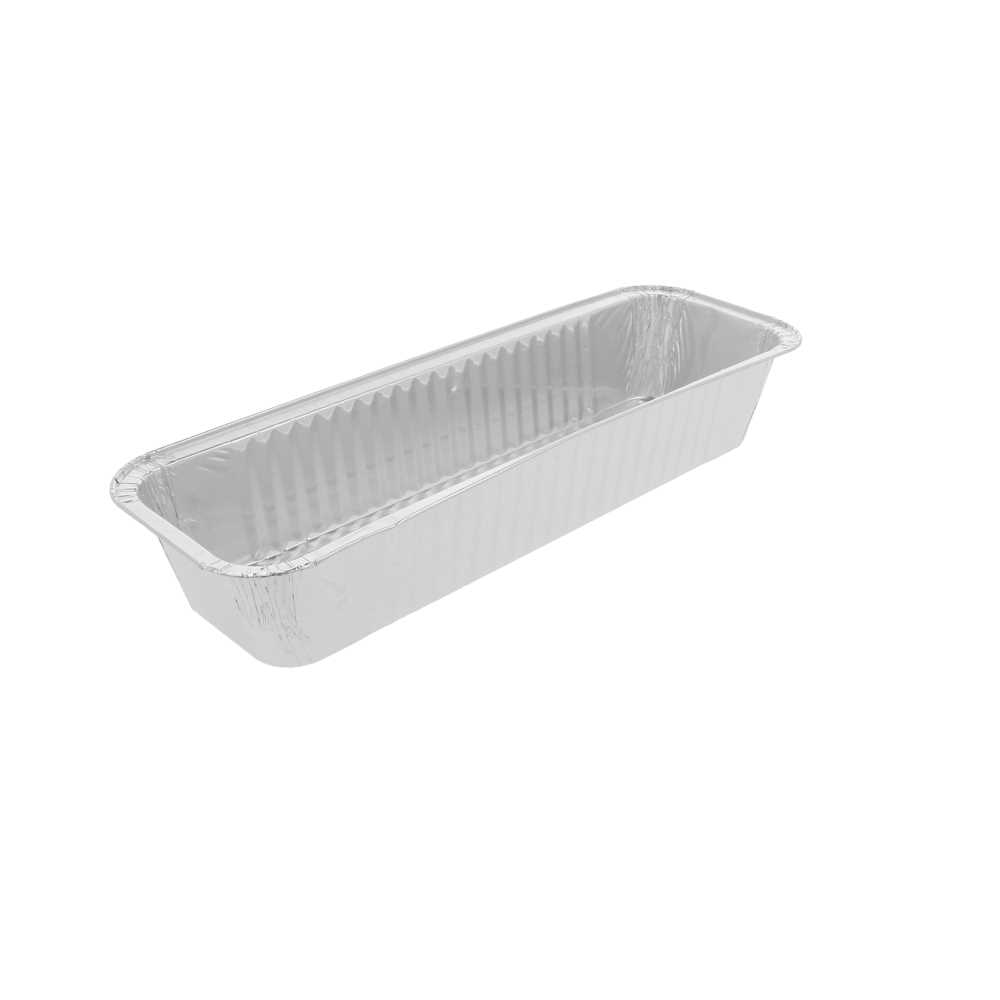 Recipientes Plum Cake 1070 Ml 31/26,8X10,3X5 Cm Aluminio (100 Unid.)