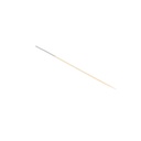 PICKS LARGOS Ø 0,25x23 CM PLATEADO BAMBÚ (100 UNID.)