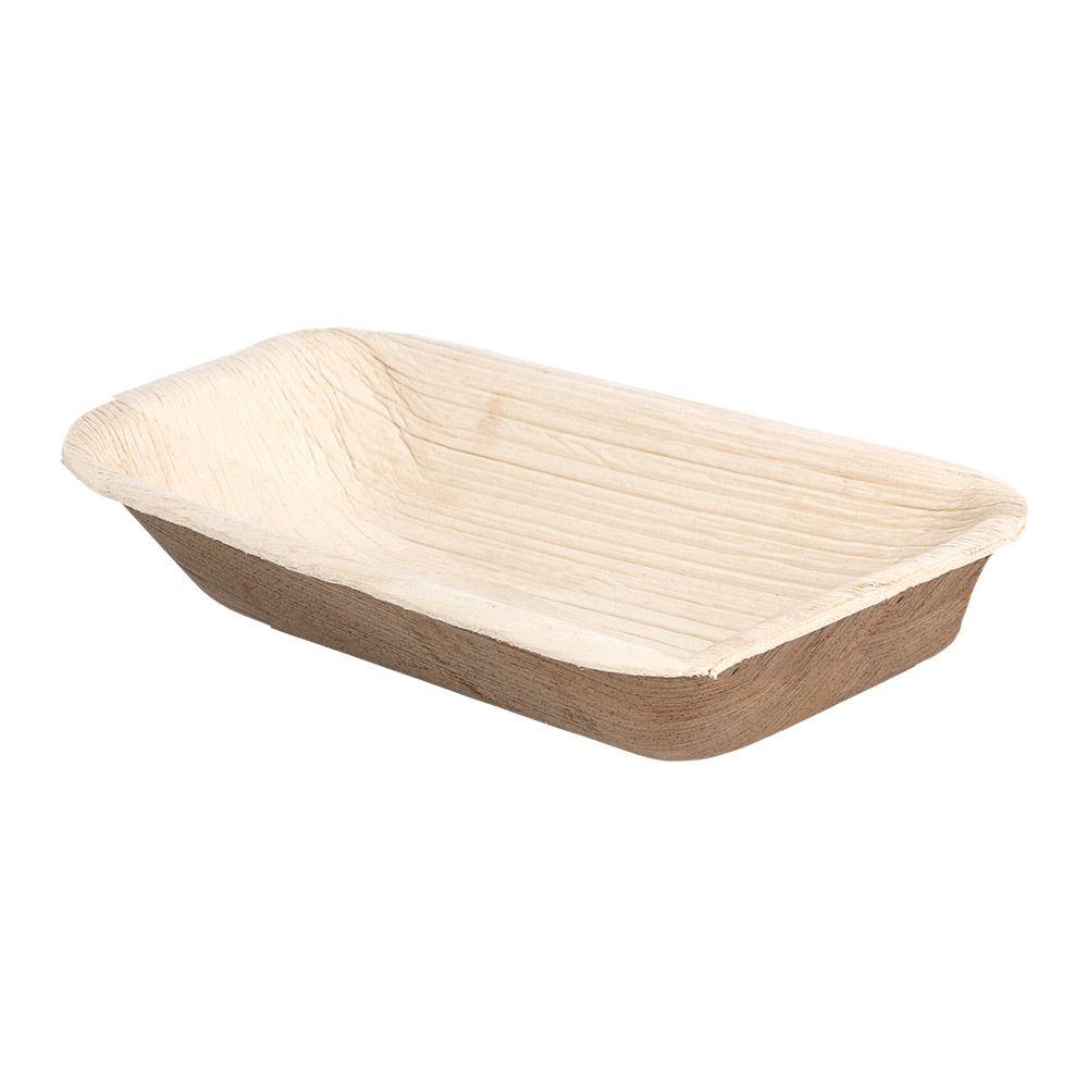 MINI TARRINAS 'ARECA' 7x12x2,5 CM NATURAL ARECA (200 UNID.)