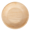 PLATOS REDONDOS 'ARECA' Ø 12,5x1,5 CM NATURAL ARECA (200 UNID.)