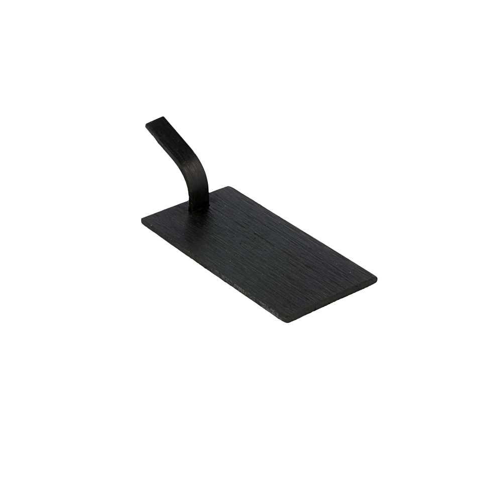 Mini Palas Para Tapas 10X5 Cm Negro Bambú (100 Unid.)