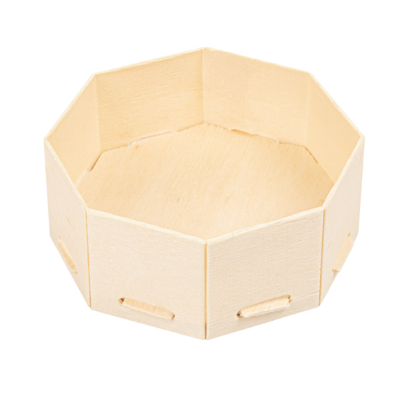 MINI RECIPIENTES PARA TAPAS 8x8x3,5 CM NATURAL MADERA (200 UNID.)