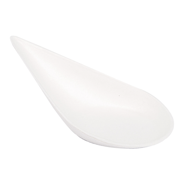 RECIPIENTE CUCHARA GOTA 'BIONIC' 10,1x5x2,9 CM BLANCO BAGAZO (1000 UNID.)