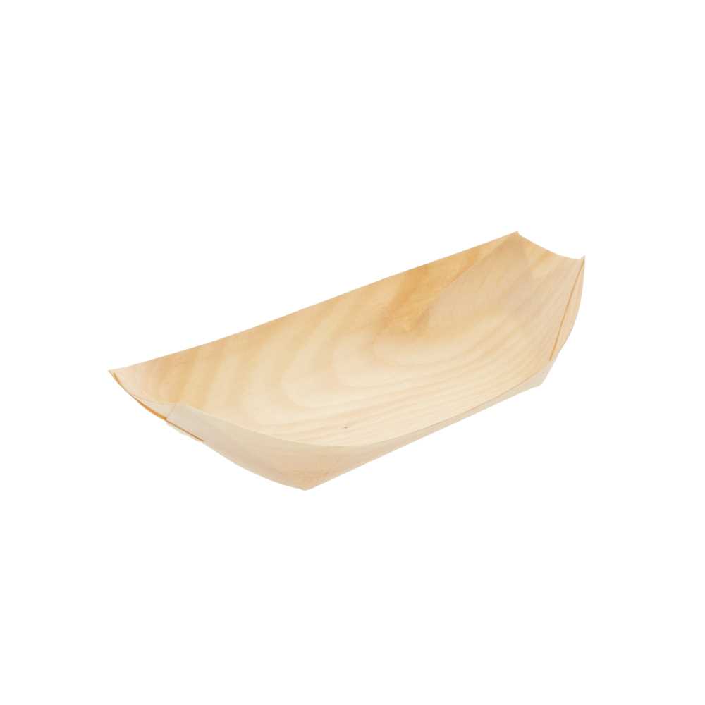 Barquillas De Hojuela De Álamo 19,5X10X2,5 Cm Natural Madera (1000 Unid.)