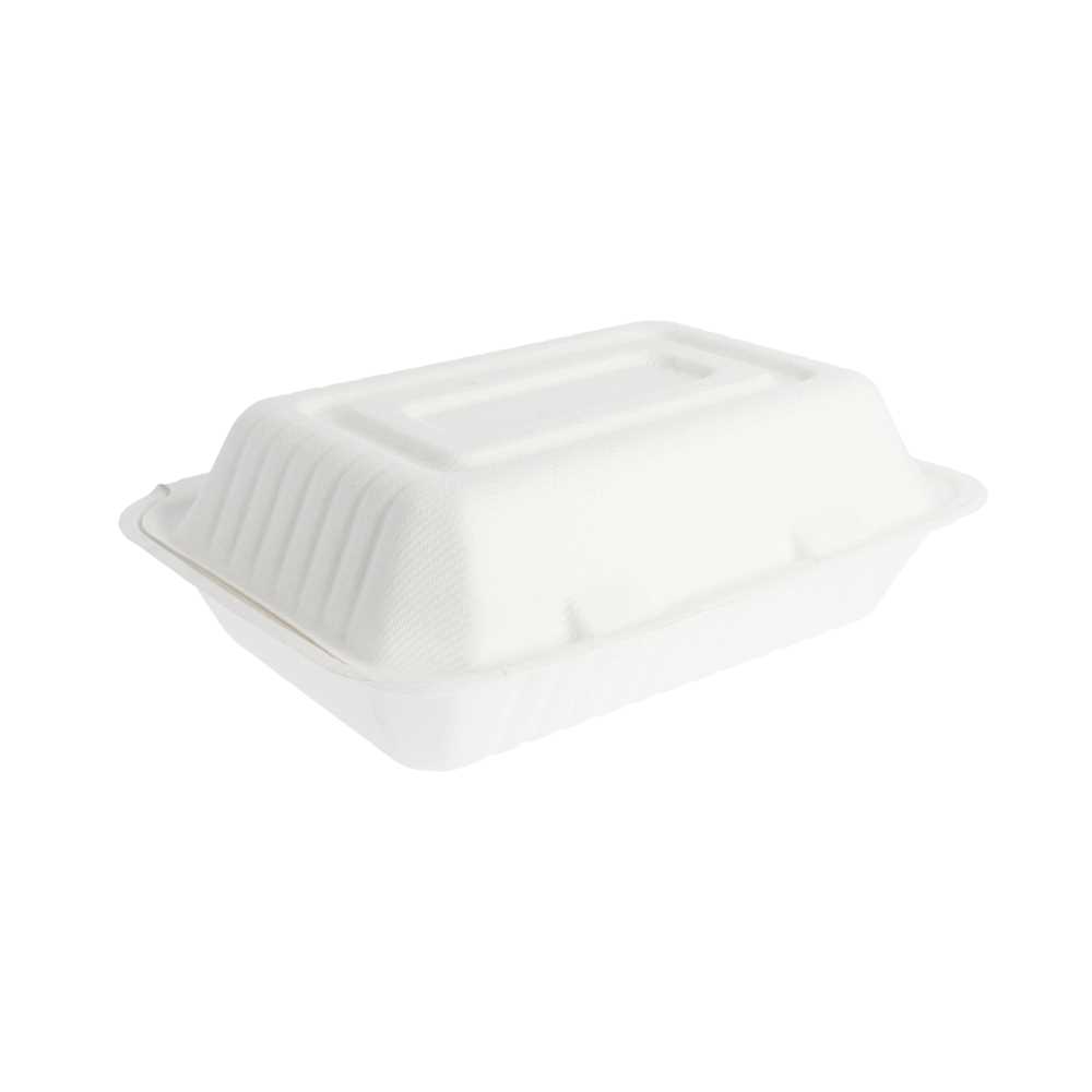 CONCHAS 'BIONIC' 1 L 16,5x22,5x6,4 CM BLANCO BAGAZO (200 UNID.)