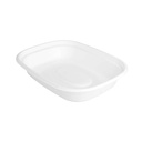 BANDEJAS 'BIONIC' 1100 ML 23,1x18,2x4,3 CM BLANCO BAGAZO (300 UNID.)