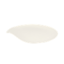 Platos Maru L 'Bionic' Ø 23X3,4 Cm Blanco Bagazo (100 Unid.)