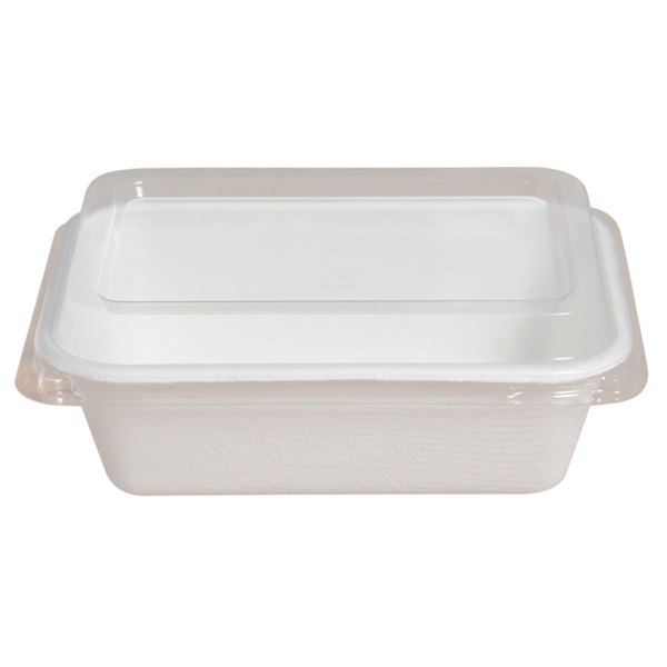 TAPAS PARA CÓDIGO 212.86 'BIONIC' 18x12,5x2 CM TRANSPARENTE PET (500 UNID.)