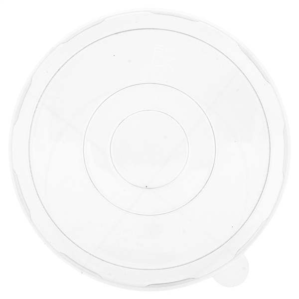 TAPAS BAJAS PARA ENSALADERAS 215.84-215.03 'BIONIC' Ø 14x1 CM TRANSPARENTE PET (900 UNID.)