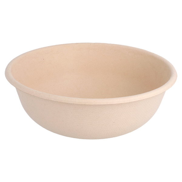 ENSALADERAS 'BIONIC' 750 ML Ø 17x6,1 CM NATURAL BAGAZO (500 UNID.)