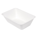 Barquillas 'Bionic' 1000 Ml 20X13,3X6 Cm Blanco Bagazo (500 Unid.)