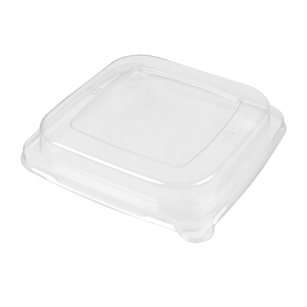 TAPAS ALTAS PARA 228.40/41/42 - 226.93/94/95 'BIONIC' 18,5x18,5x3 CM TRANSPARENTE PET (400 UNID.)