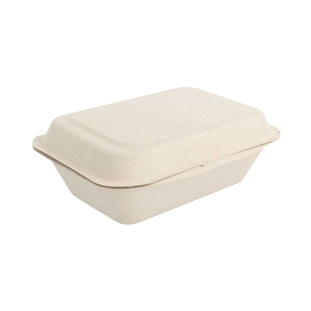 Conchas 'Bionic' 600 Ml 13,6X18,2X6,4 Cm Natural Bagazo (1000 Unid.)