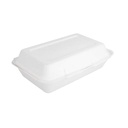 CONCHAS "L" 'BIONIC' 1 L 16x24x7,5 CM BLANCO BAGAZO (400 UNID.)
