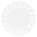 RODALES CALADOS 53 G/M2 Ø 11,5 CM BLANCO PAPEL (250 UNID.)