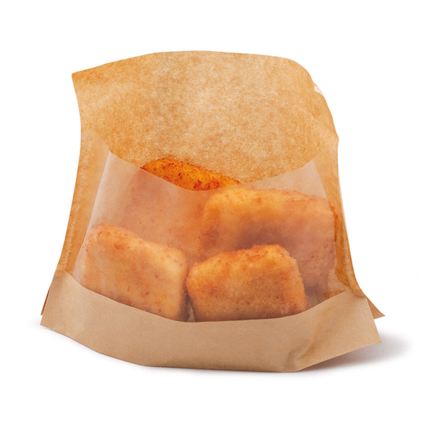 SOBRES CON BASE Y VENTANA 'KANGOO PACK' 40 G/M2 + 15 PP 14+3x16/12 CM NATURAL KRAFT (100 UNID.)