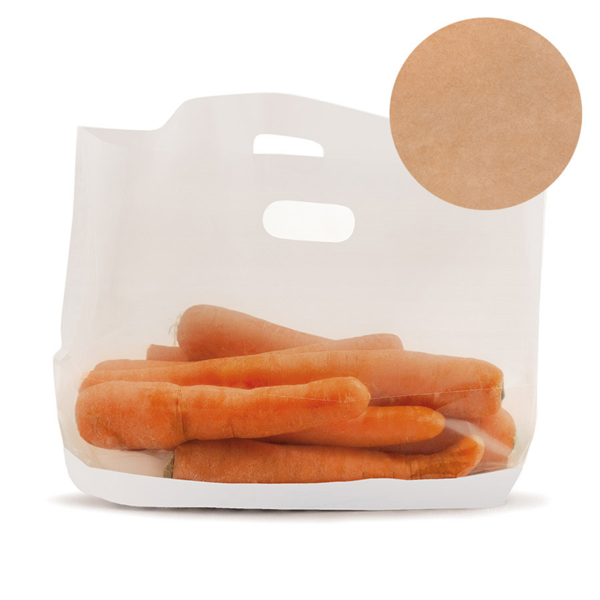 SOBRES CON BASE Y ASAS 'TURTLE PACK' 50 G/M2 + 15 PP 30+4x18 CM NATURAL KRAFT (50 UNID.)