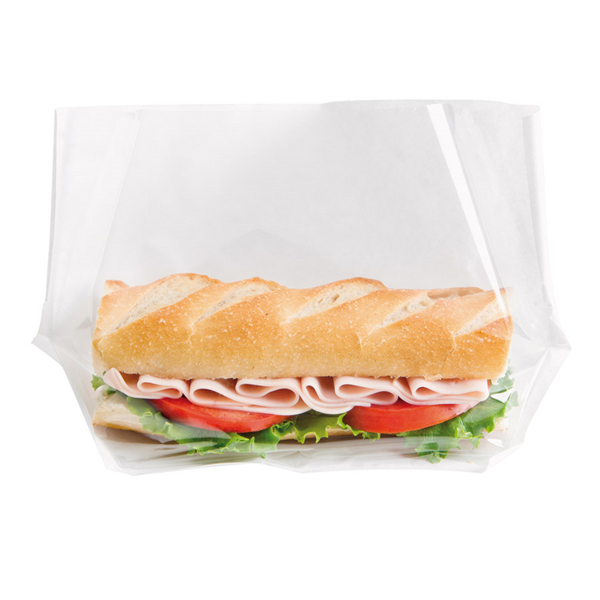 SOBRES CON BASE Y VENTANA 'TURTLE PACK' 50 G/M2 + 15 PP 27+5,5/2,5x16 CM BLANCO KRAFT (100 UNID.)