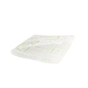 PAPEL ANTIGRASAS ABIERTO 2 LADOS FAST FOOD 'PAROLE' 35 G/M2 16x16,5 CM BLANCO PERG. ANTIGRASAS (500 UNID.)