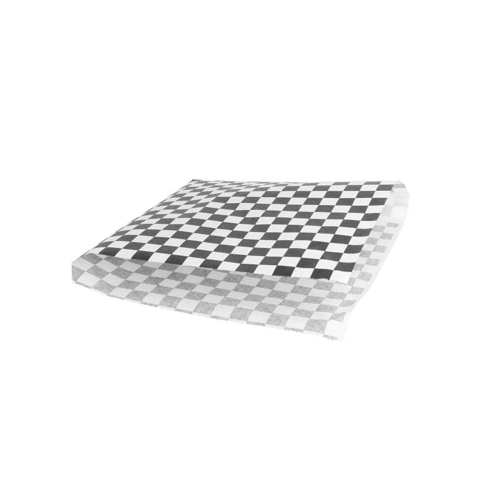 Papel Antigrasas Abierto 2 Lados Fast Food 'Fitipaldi' 35 G/M2 17X18 Cm Negro Perg. Antigrasas (500 Unid.)