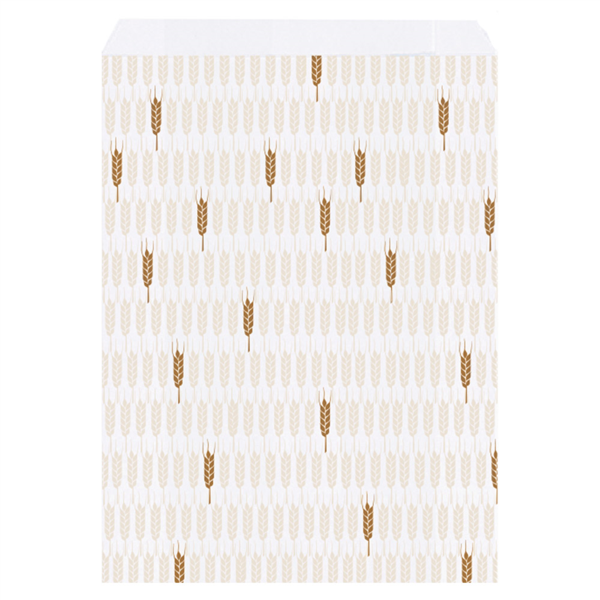 Bolsas Panadería 'Ceres' 32 G/M2 26+8X35 Cm Blanco Celulosa (250 Unid.)