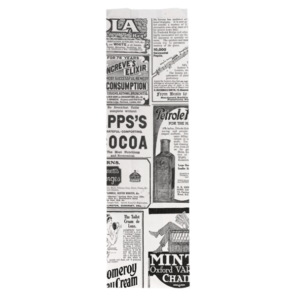 BOLSAS BAGUETTES 'TIMES' 35 G/M2 9+4x30 CM BLANCO PERG. ANTIGRASAS (500 UNID.)