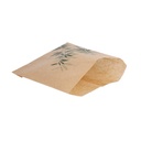 Bolsas Para Fritos 'Feel Green' 32 G/M2 12X12 Cm Natural Perg. Antigrasas (1000 Unid.)